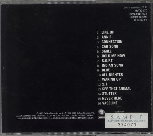 Sonic Youth Goo + Obi Japanese Promo CD album (CDLP) (709309)